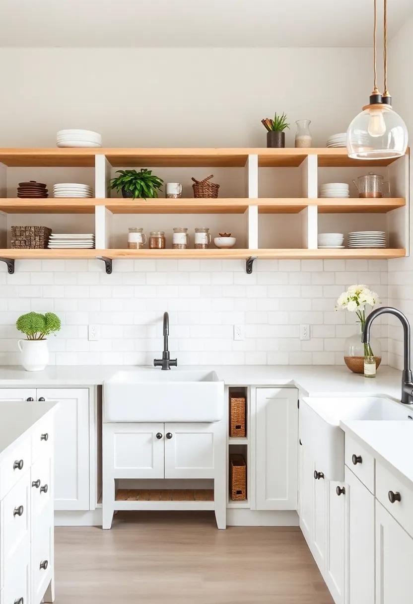 the Charm of Open Shelving‌ in Cottagecore Kitchens