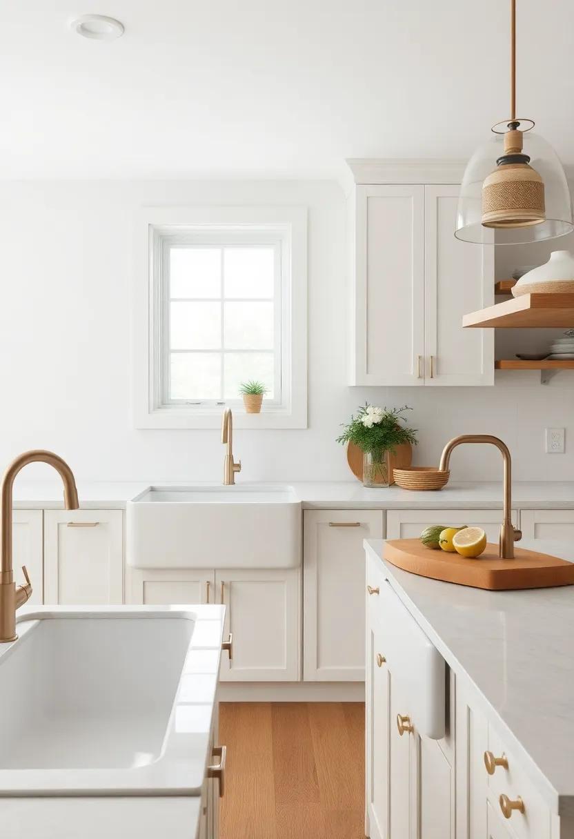 Farmhouse Sinks ‍as Focal Points of‍ Kitchen Creations