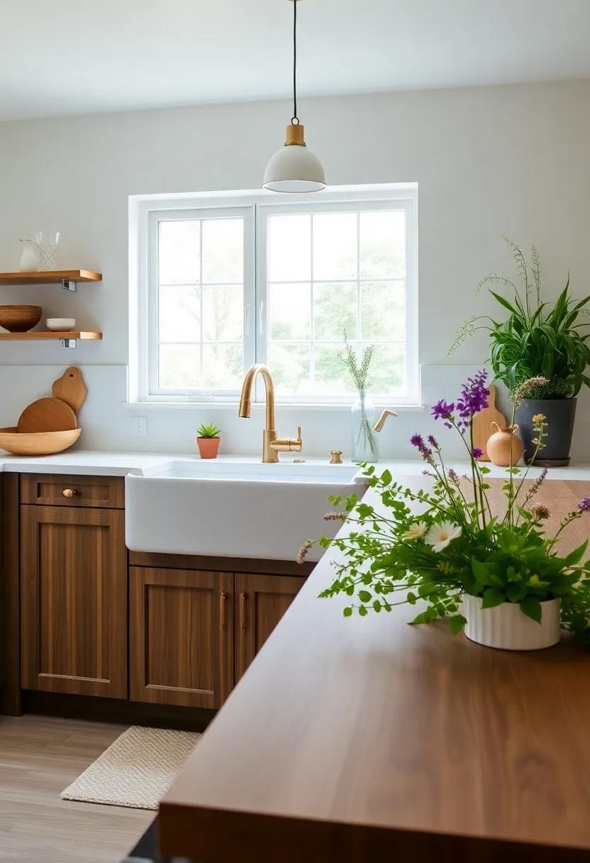 herbs ⁣and ‍Wildflowers: Adding⁢ Greenery to Your Kitchen