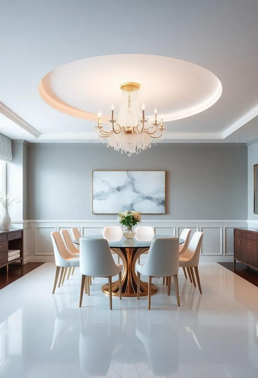 The Art ‍of Symmetry: ⁢Balancing Chandelier Placement in Dining ‍Areas