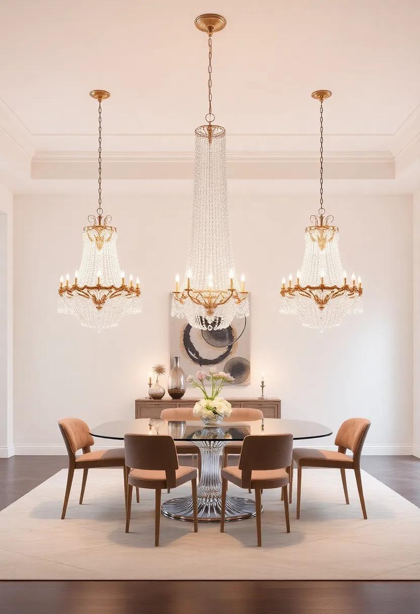 Showcasing Your Style: Mixing Chandeliers ⁤with Other Design Elements