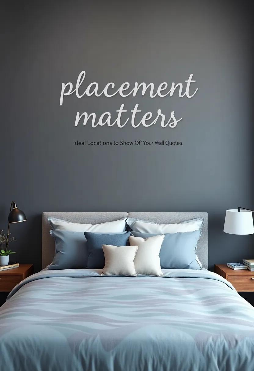 Placement ​Matters:⁣ Ideal ​Locations ‍to‍ Show⁣ Off Your Wall Quotes