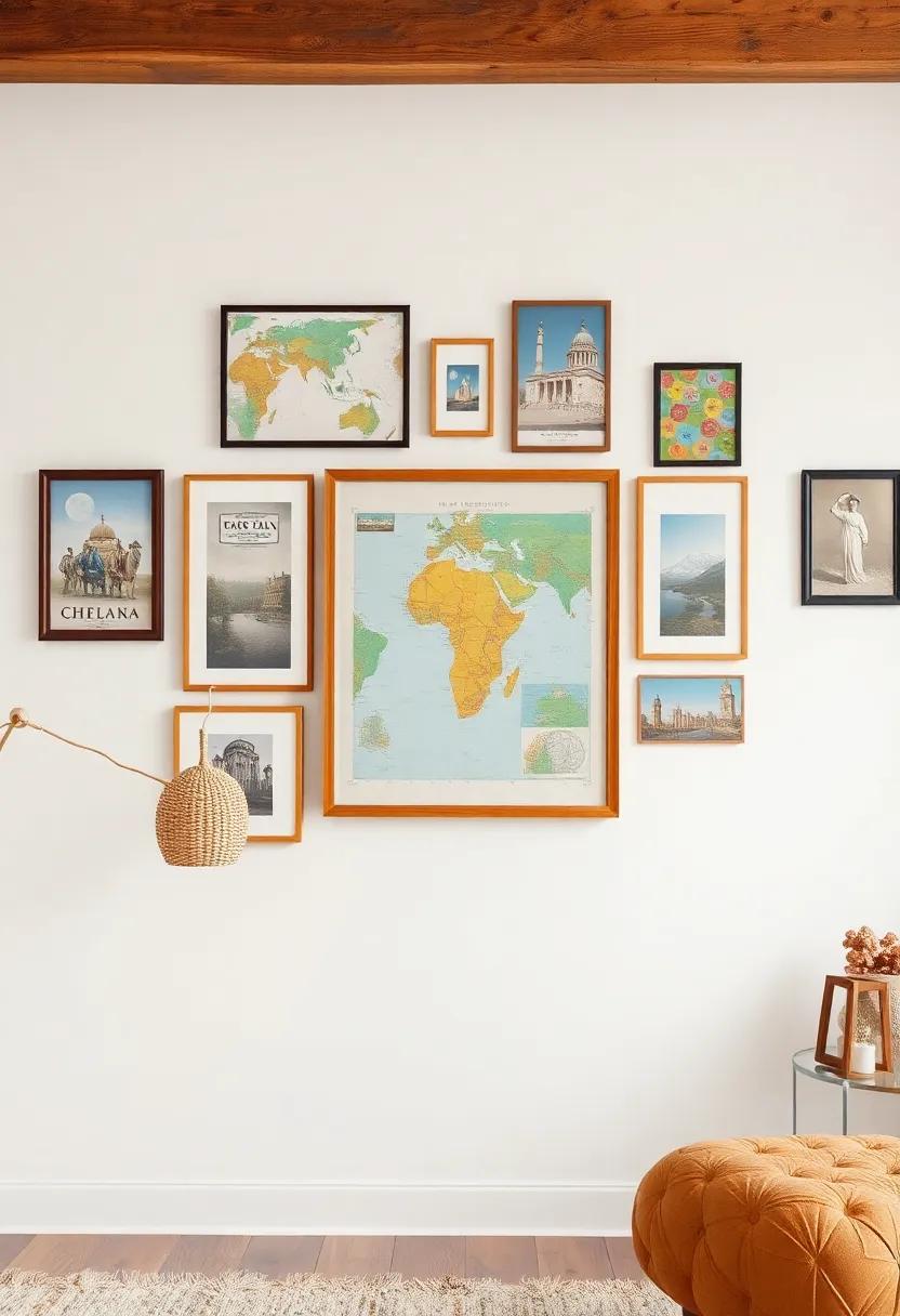 Creating a ‍Gallery Wall ⁣Using Travel Memories as the Main Attraction