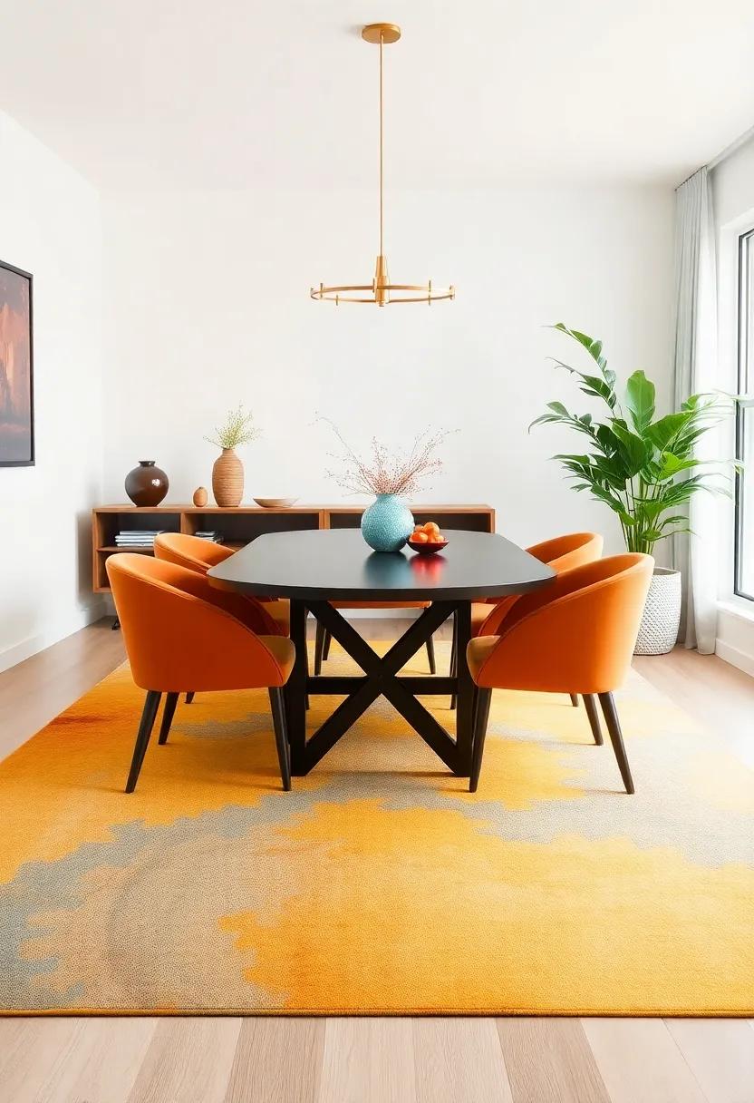 Colorful Rugs That Make⁢ a Bold Statement in Any Dining Room Setting