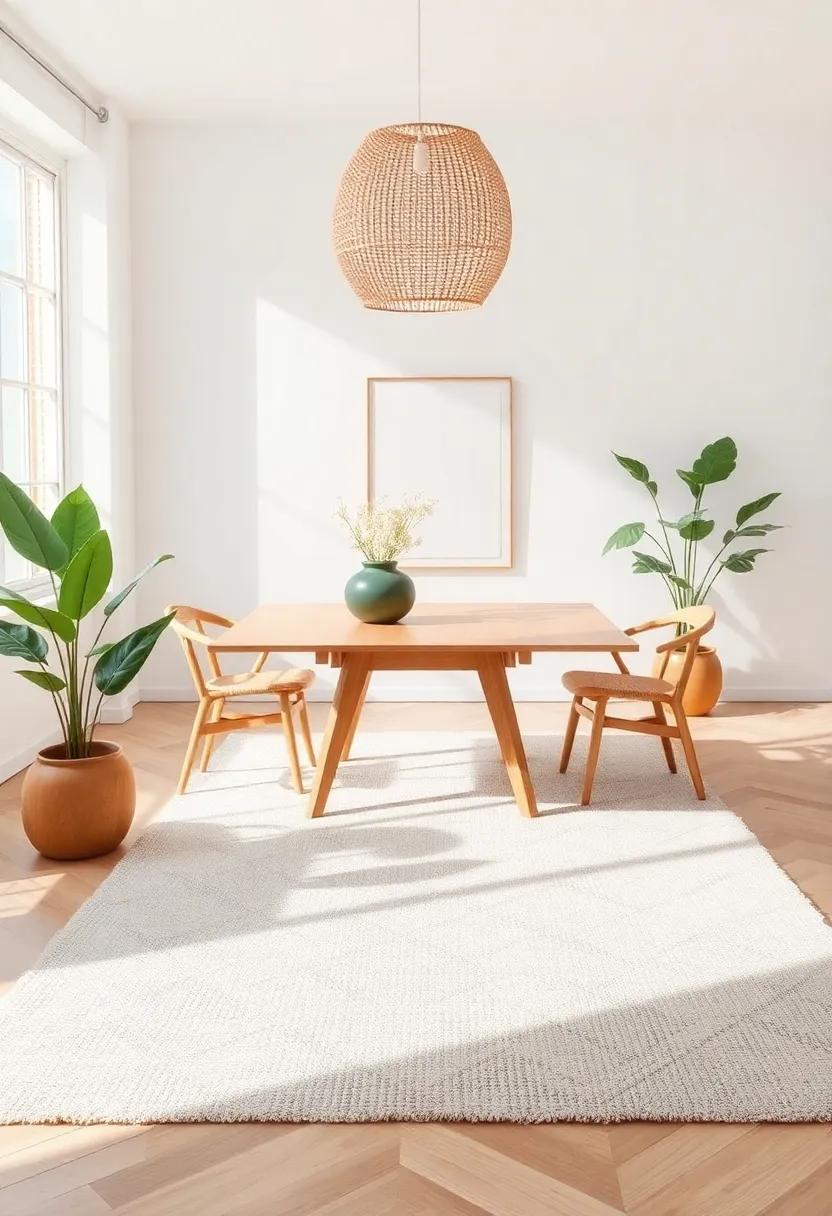 Natural Fiber Rugs‍ That Enhance Organic Vibes ⁤in Your⁣ Dining Area