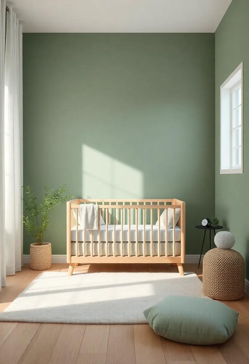 Natural Wood Accents That harmonize ​with Dusty⁤ Green Tones