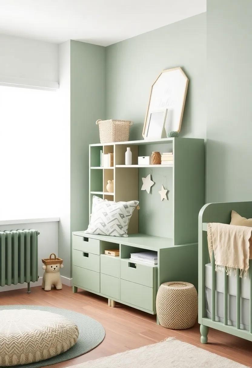 Natural​ Element accents for a Grounded Nursery Experience