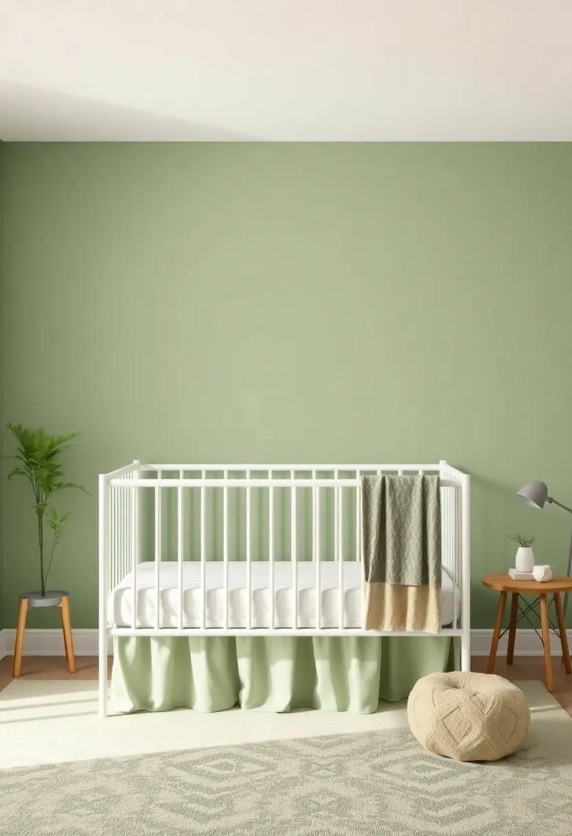 Choosing the Right Crib That Complements ⁢Dusty Green Themes