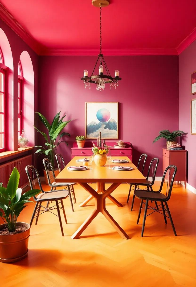 Vibrant Color Palettes That⁢ Energize Your Dining Space with Eclectic Charm