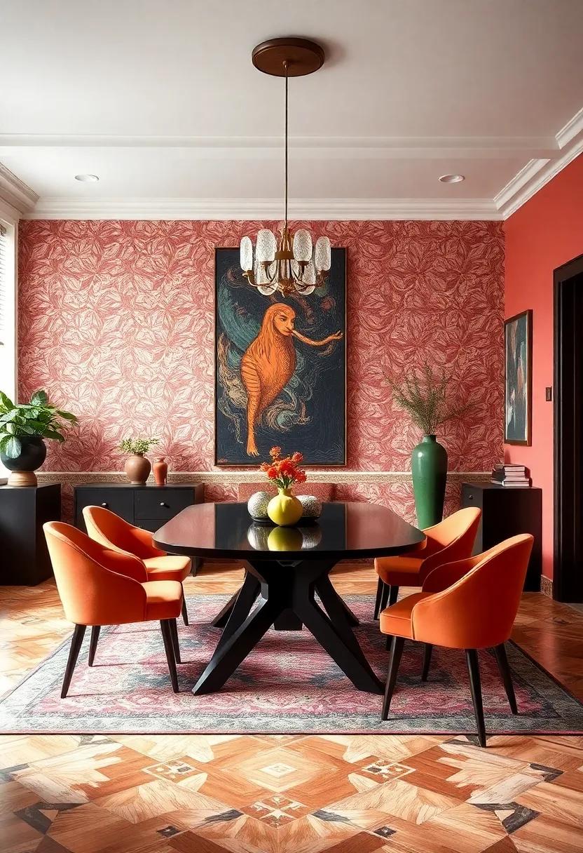 Layering Patterns for an Unforgettable Visual Impact‍ in Your Dining Room