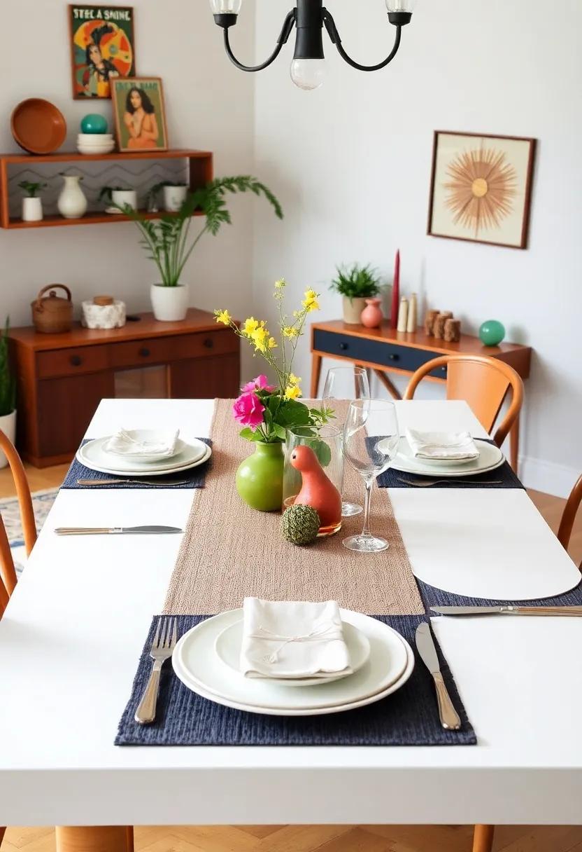 Table Runners and Mats: Adding Contrast and Style to Your Table