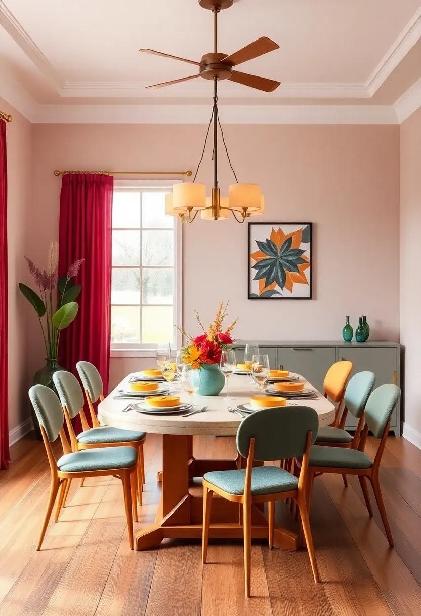 Seasonal Themes: Infusing nature’s Colors into Your Dining Space