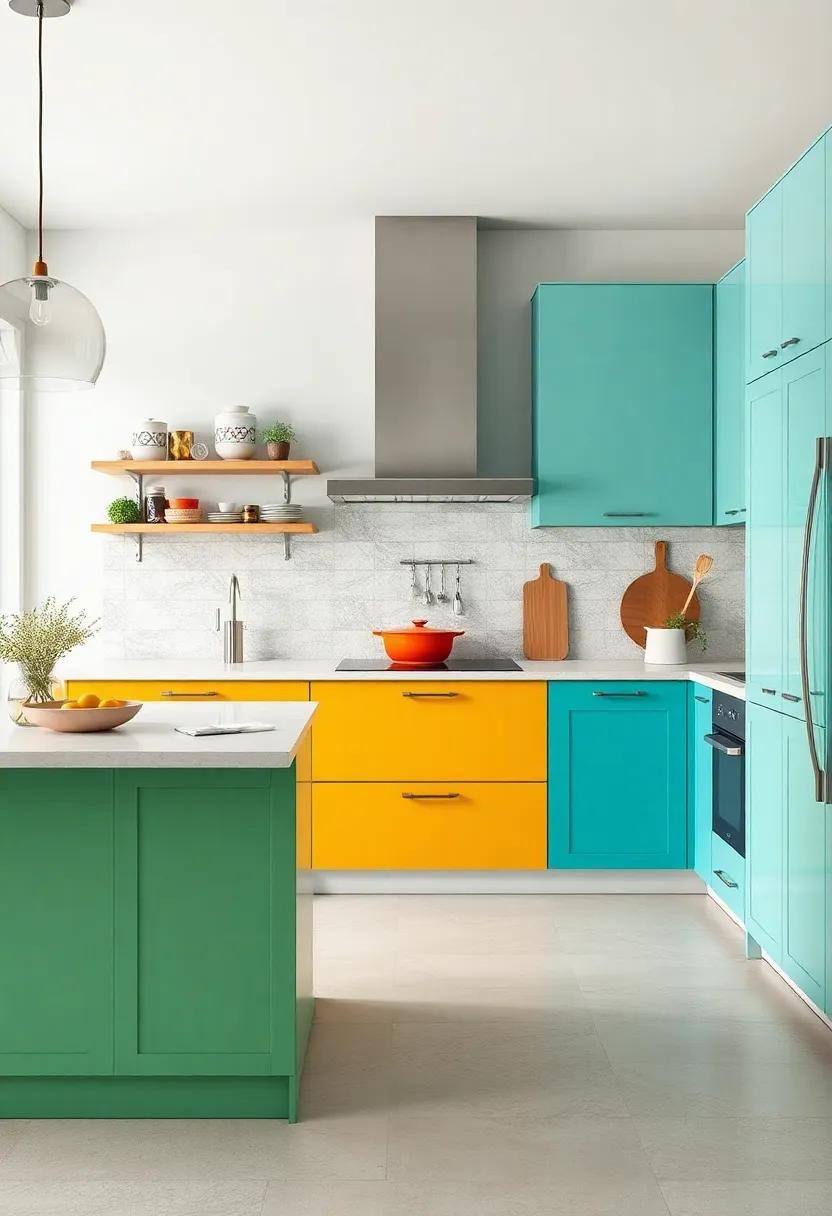 The⁤ Role of Texture: Pairing ​Colorful ⁢Cabinetry with Various Surface​ Finishes