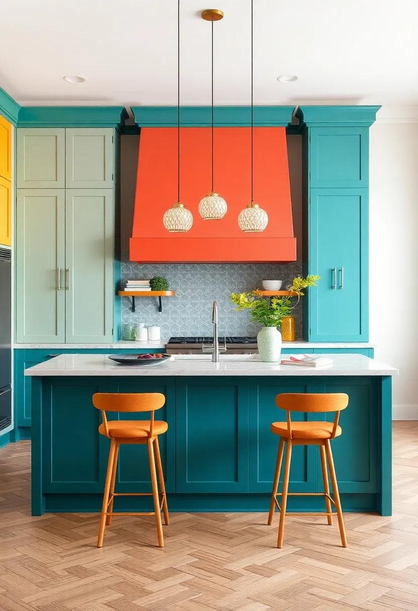 Building ⁣a Focal Point: Creating a Show-Stopping Island with ⁢Bold⁣ Cabinet Colors