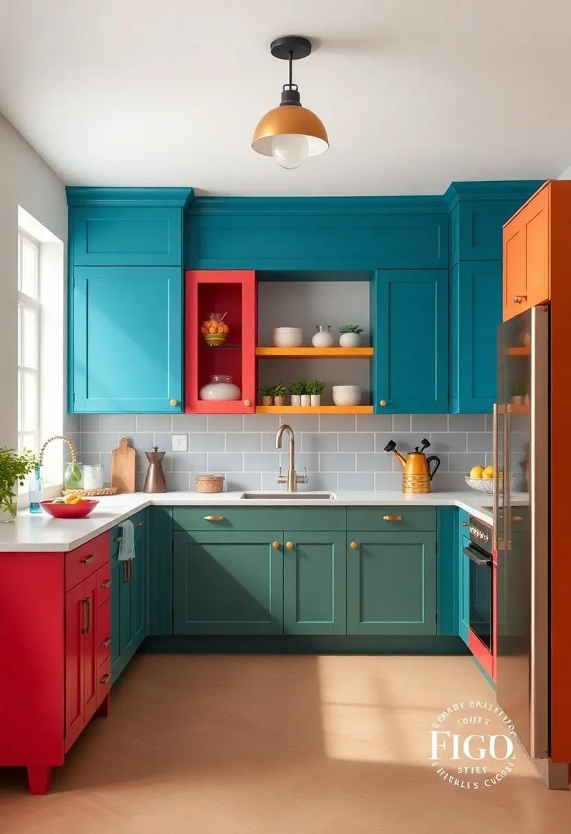 Transforming Small ‍Spaces: Clever ⁢Techniques for Colorful‌ Cabinetry‌ in ⁤Compact Kitchens