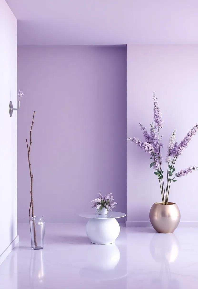 Embracing Serenity with ⁣Lavender ⁤Hues in Interior Spaces