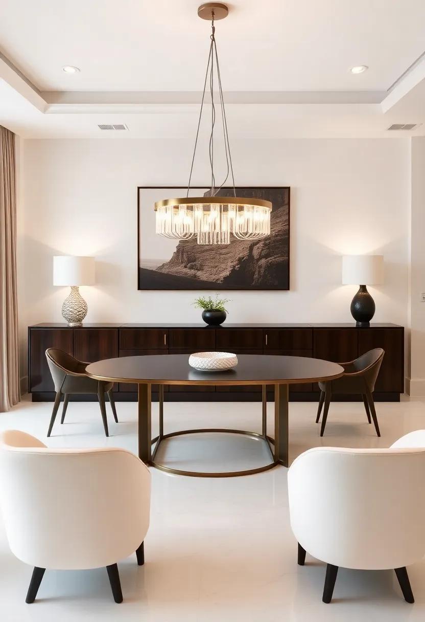 The Allure ⁢of Statement Lighting Fixtures in Modern Dining Room Design