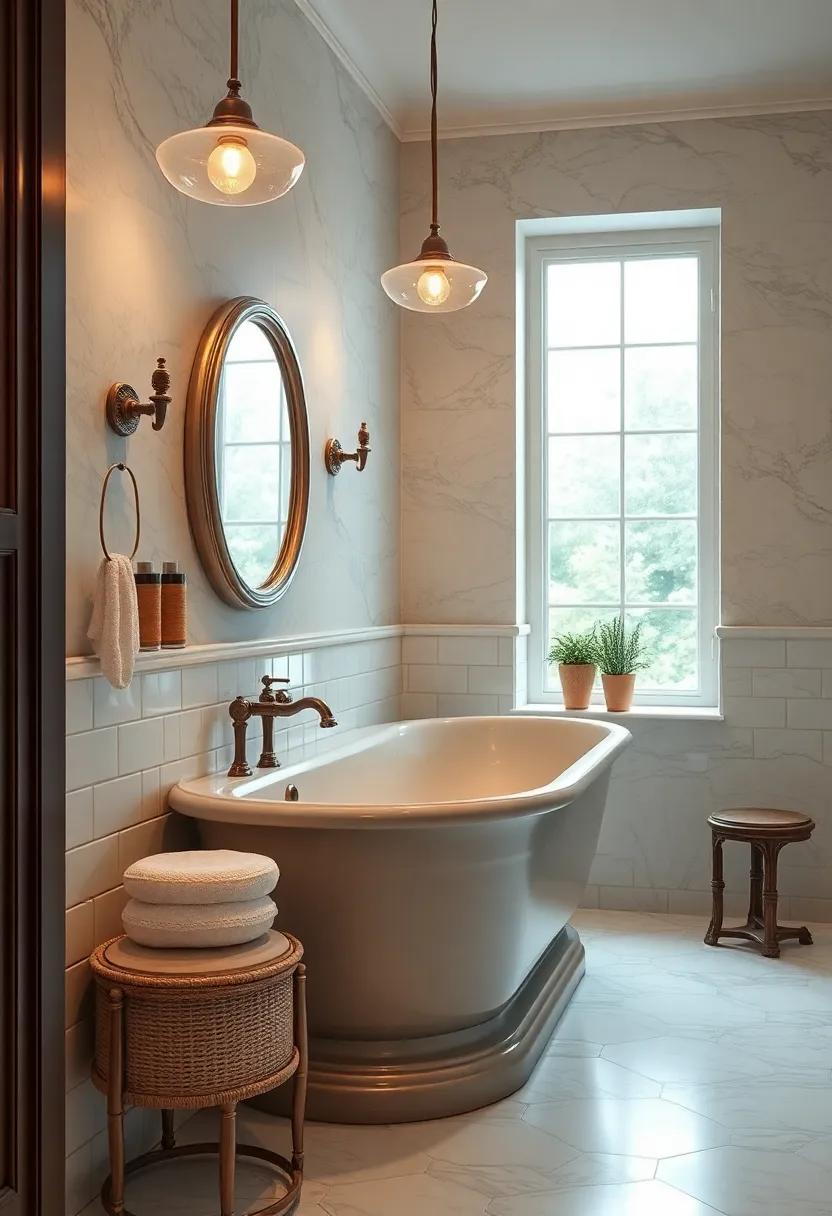 Bringing Back The Past: The romance Of Antique ⁢Fixtures In Modern Bathrooms