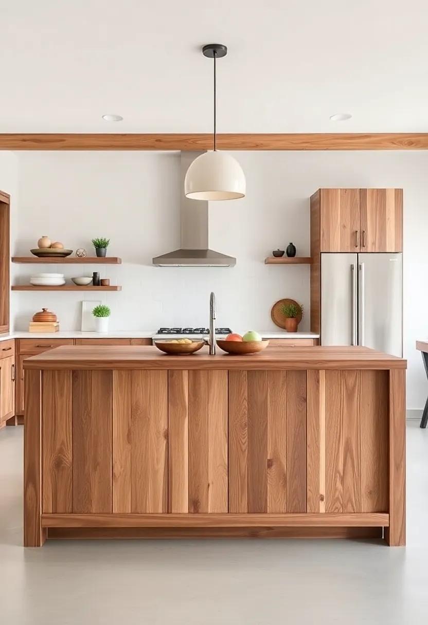 The Beauty of Mixed Materials in Farmhouse Kitchen Islands