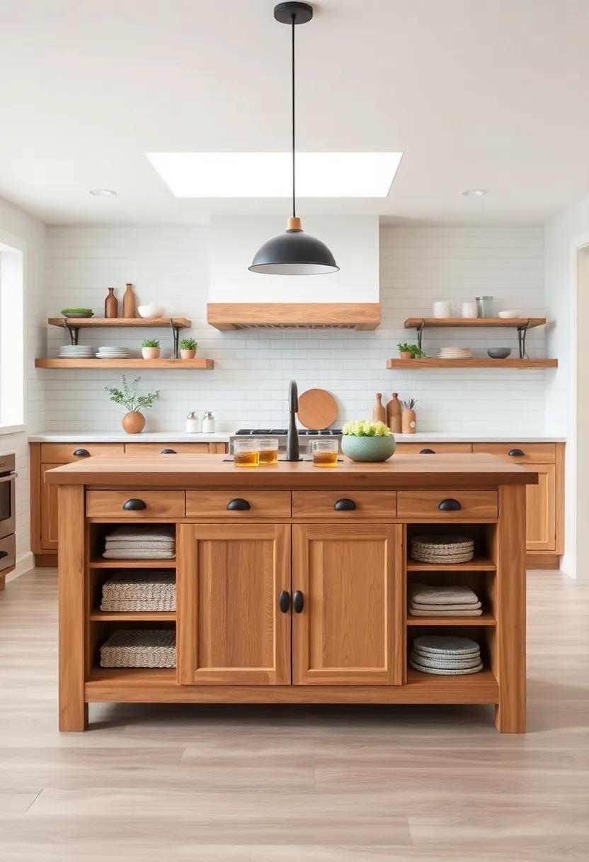 Creative storage solutions Hidden Within Your Farmhouse Kitchen Island