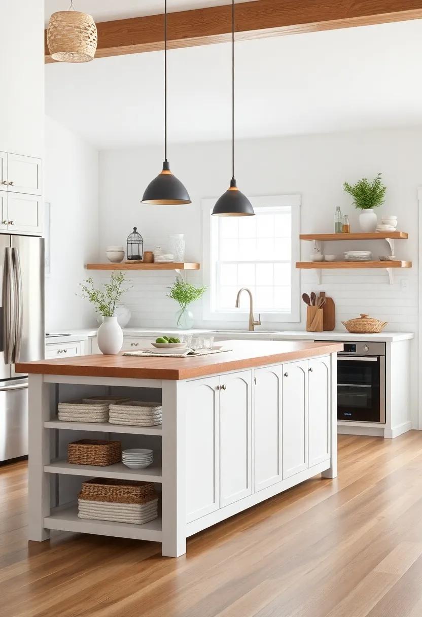 Elegant Storage​ Solutions for a ⁢Clutter-Free Farmhouse Kitchen