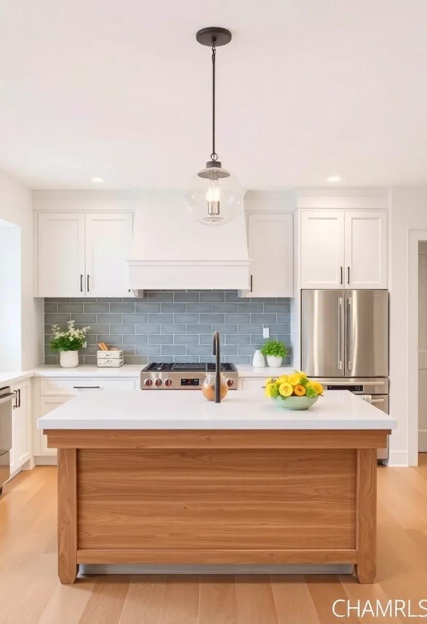 Elegant Lighting Fixtures That Complement Your Farmhouse Kitchen Island