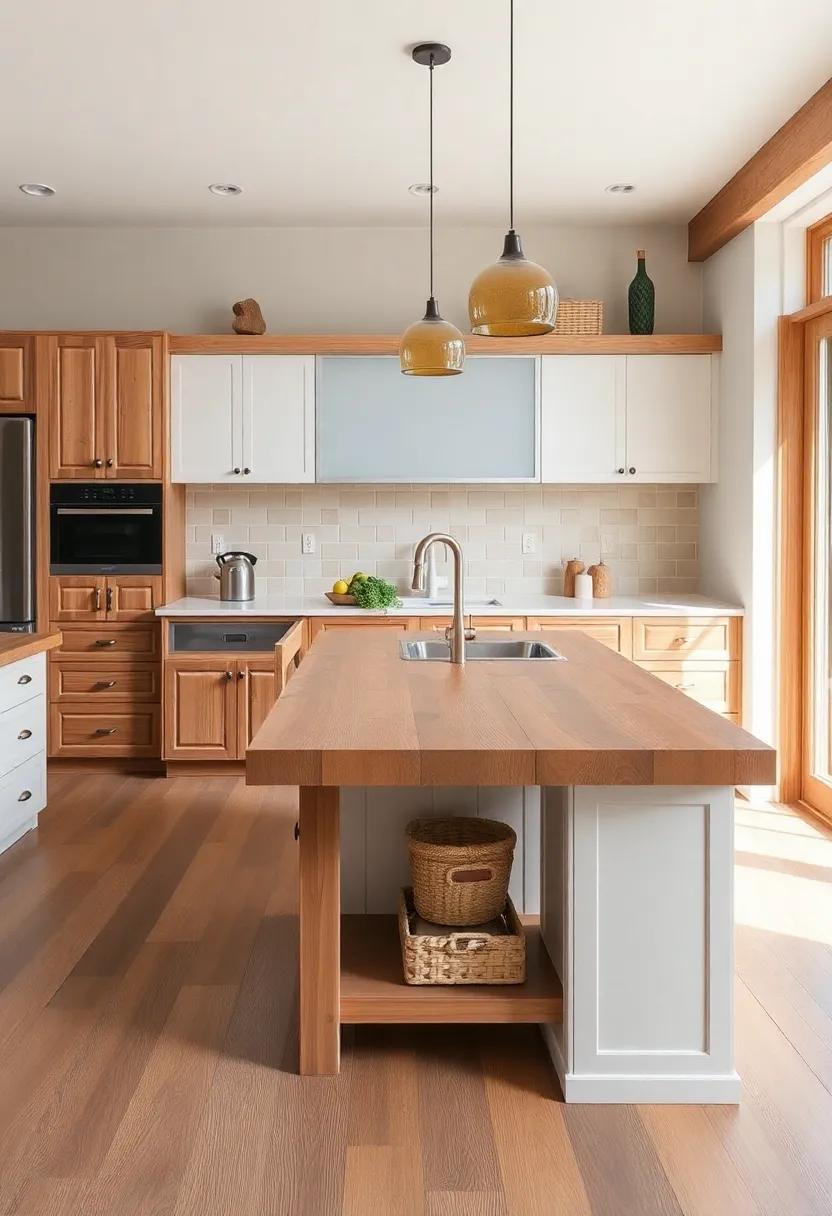 The ‌Perfect Countertop Selection for Rustic kitchen Islands