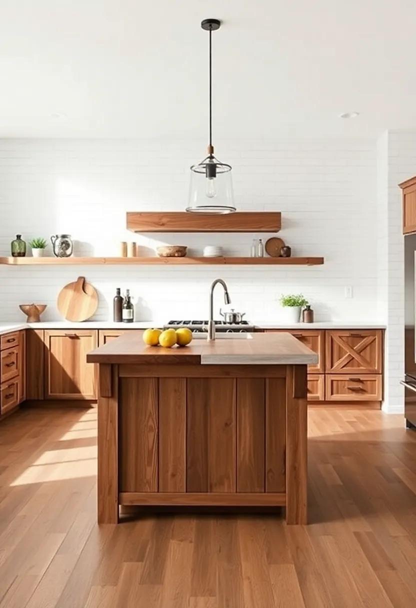 The Role of ‌Kitchen Islands in⁤ modern rustic Living Spaces