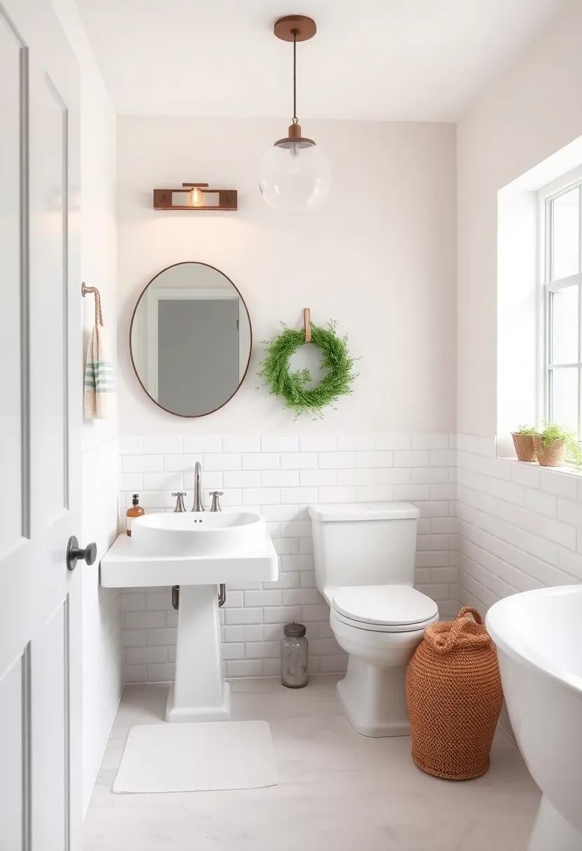 Creating a ‌Harmonious ‌Farmhouse Oasis in Your small Bathroom