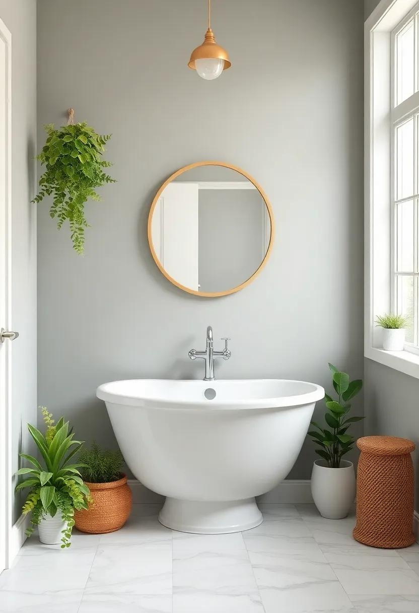 Creative ‌Use of Greenery to Bring Life to Your Bathroom Decor