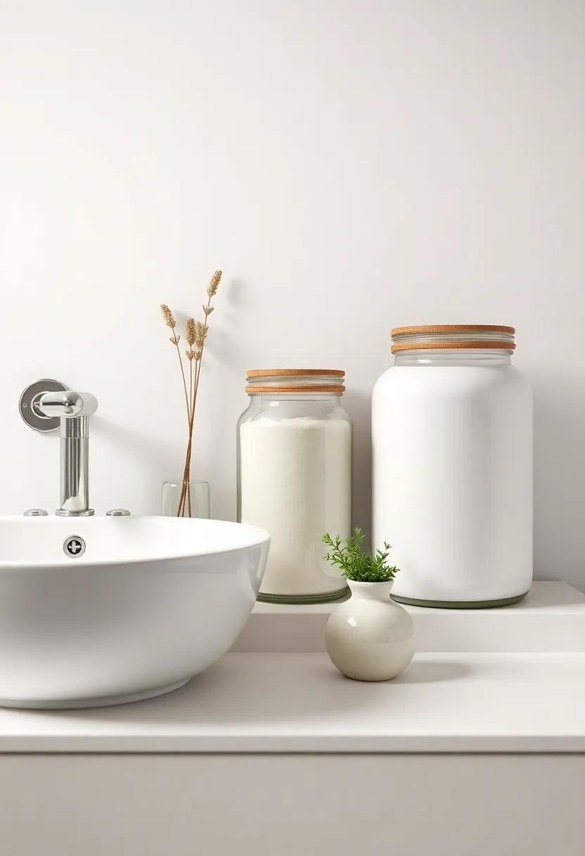 Elegant Vintage Jars as Decorative Storage Essentials