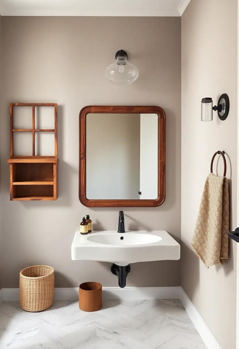 Vintage Mirrors That Add‌ Character and ⁤Depth to‌ Your ‍Small⁢ Bathroom