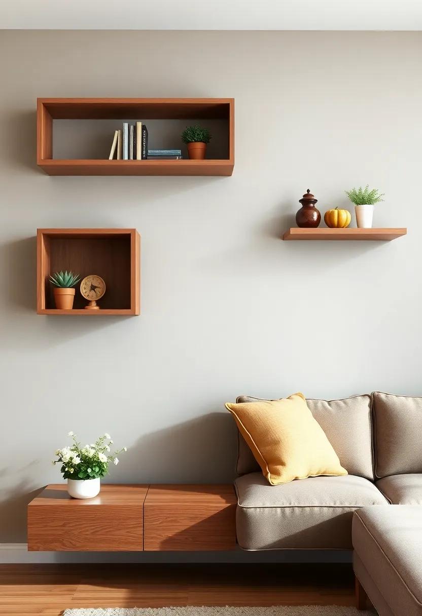 Transform Your Walls Into⁢ Art ‌With Creative Floating Shelf Arrangements