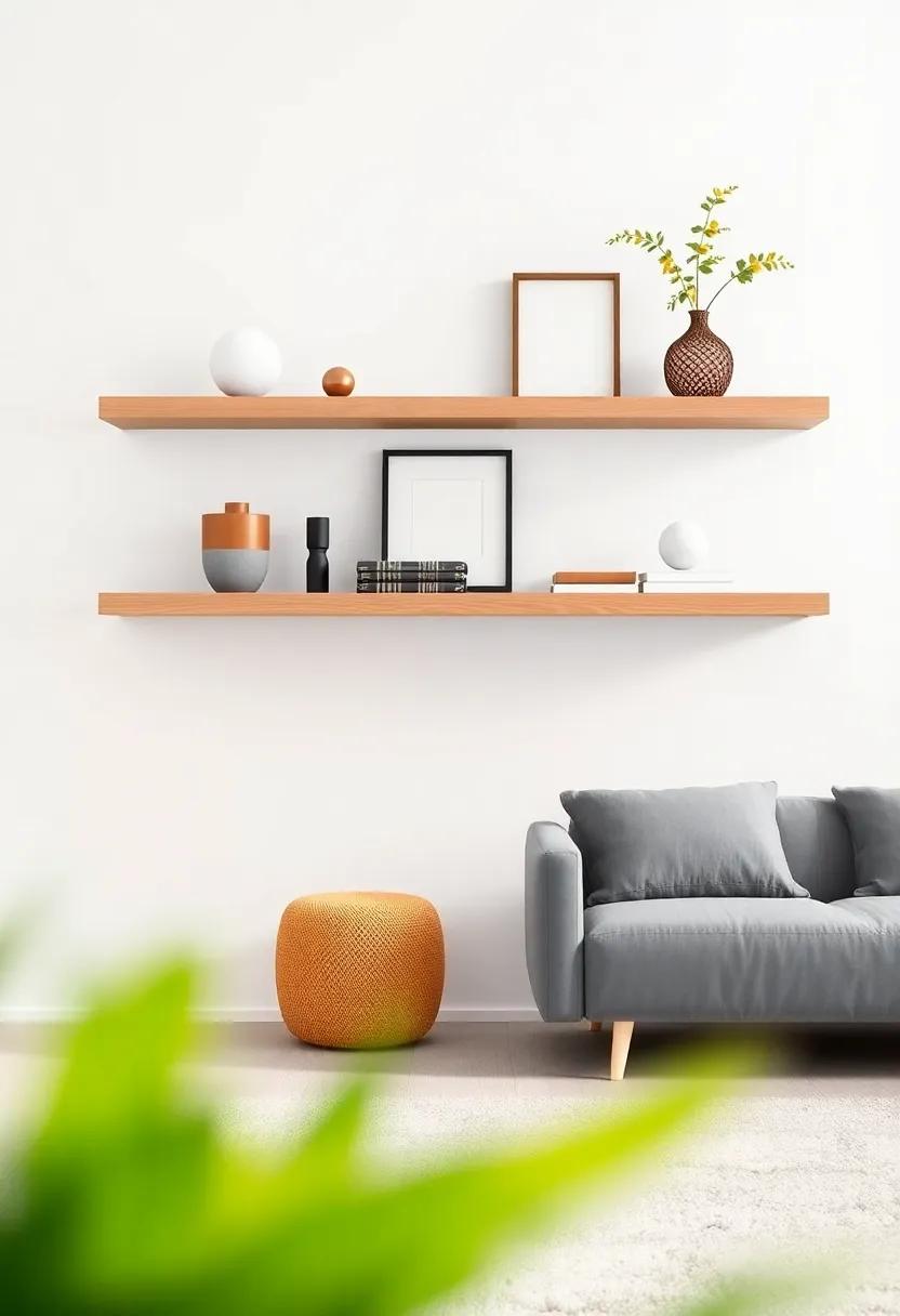 Seasonal Decor on Floating Shelves:​ Celebrating Change with Style