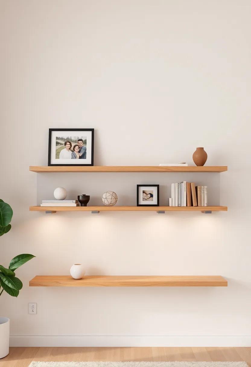 Floating ​shelves ⁤for Books: Blending Storage ​and Aesthetics Seamlessly