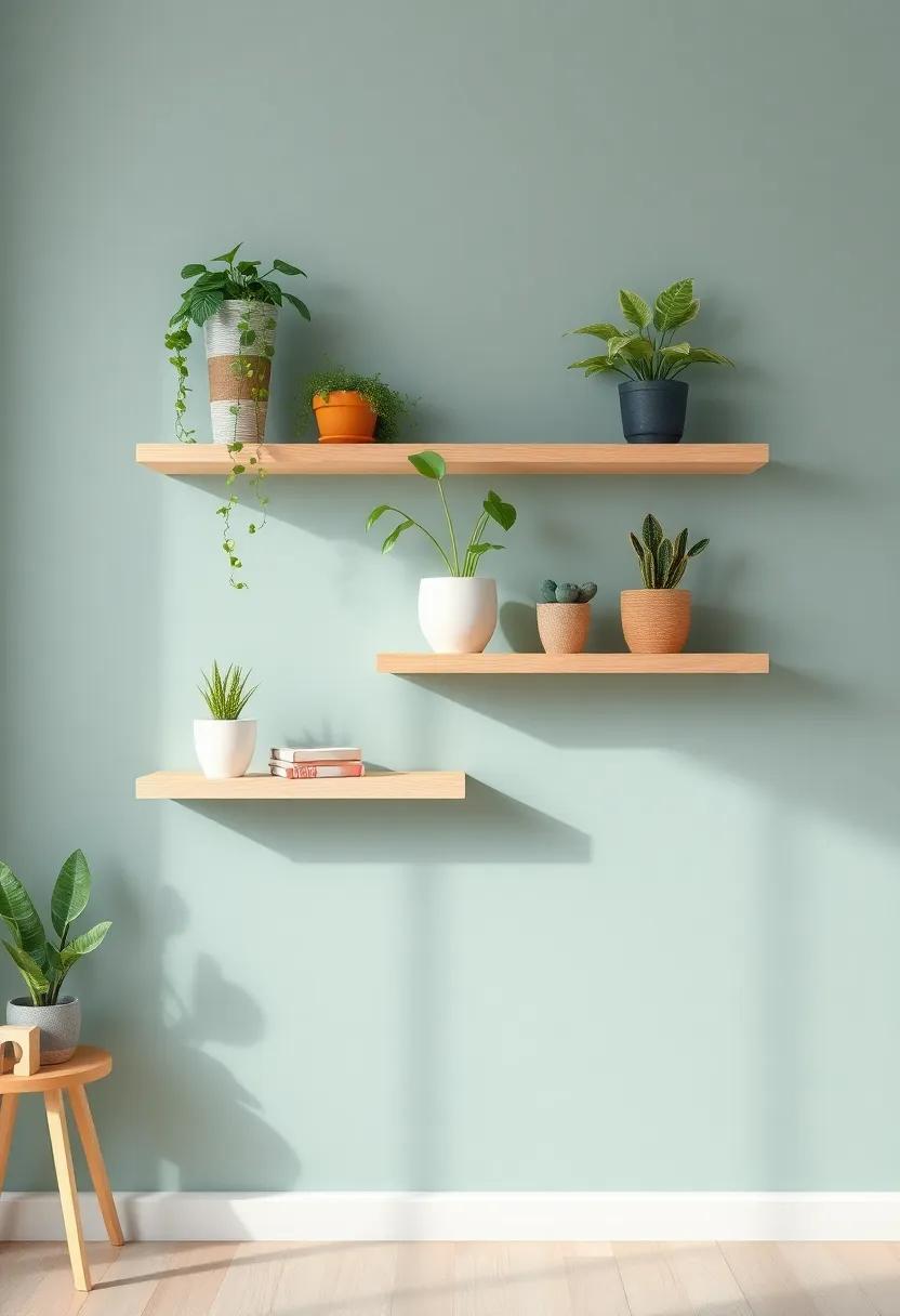 Floating Shelves for Plants: Bringing Nature Indoors Effortlessly