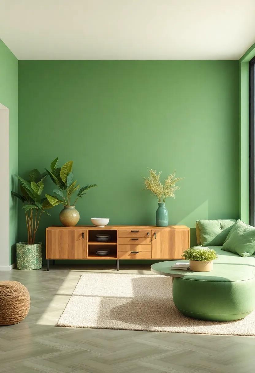 Exploring the role of Color and Texture in Green Luxury Decor