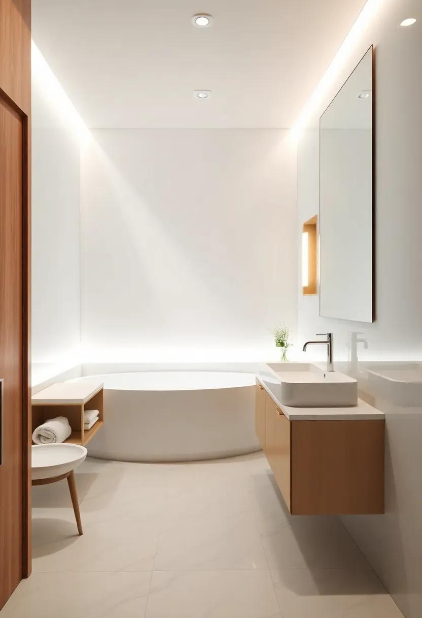 Creating Visual Interest with Layered Lighting in Guest Bathrooms