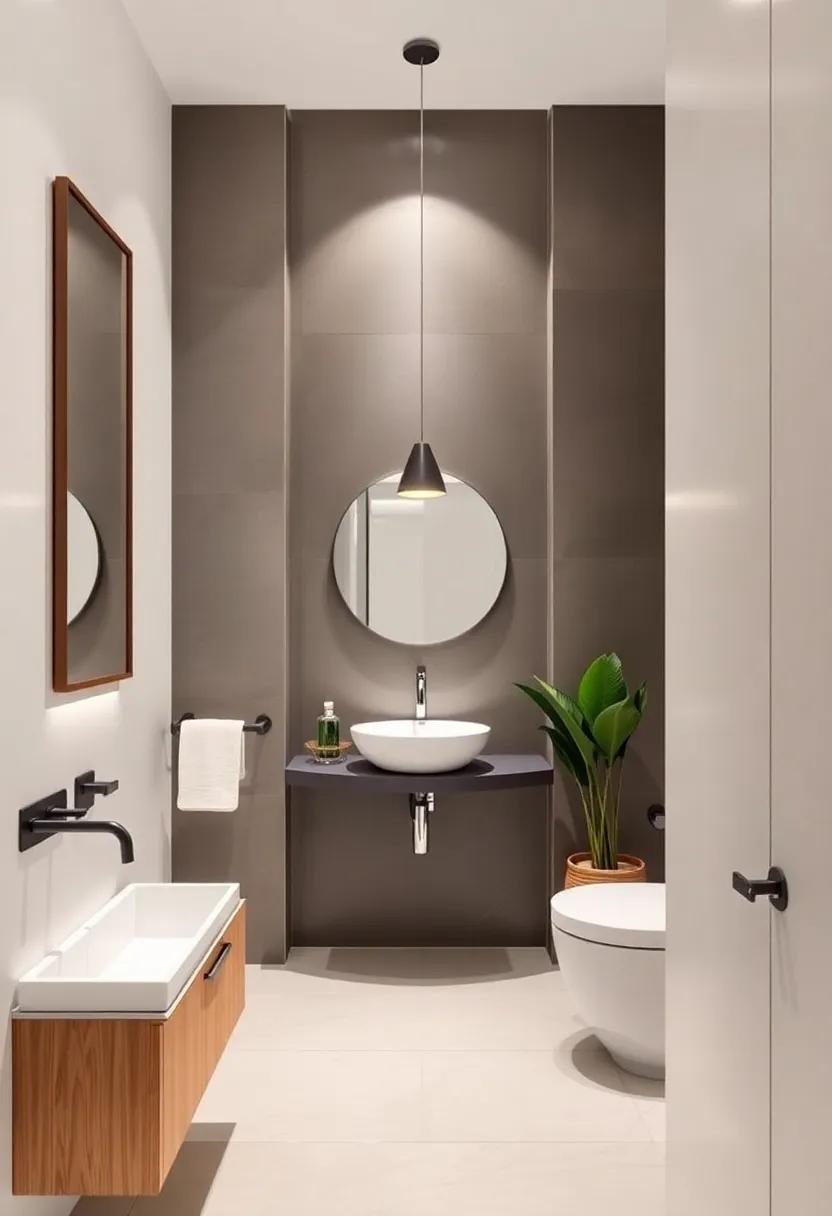 Focal Points in Lighting: ​Bringing Attention to Key Bathroom Features