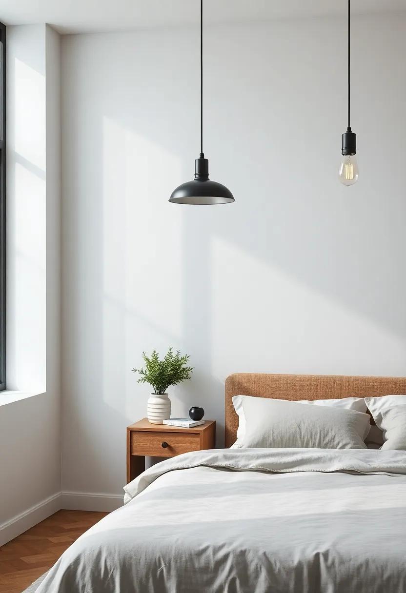 transforming Your Bedroom Atmosphere with industrial Pendant Lamps