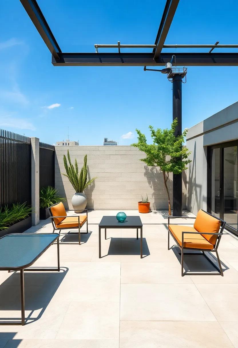 Highlighting the Versatility of Steel in Contemporary Outdoor settings