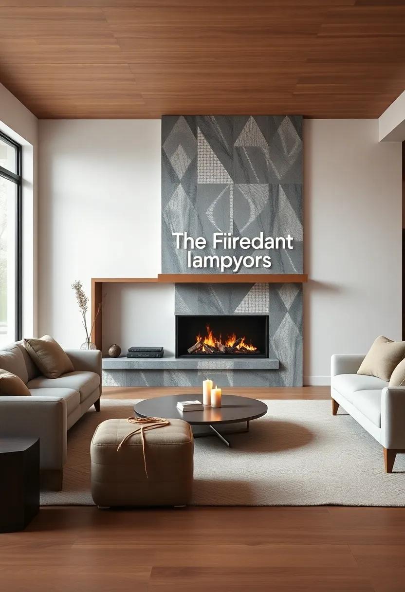 Showcasing ⁢Statement Pieces: Fireplaces⁣ as Focal Points in Geometry