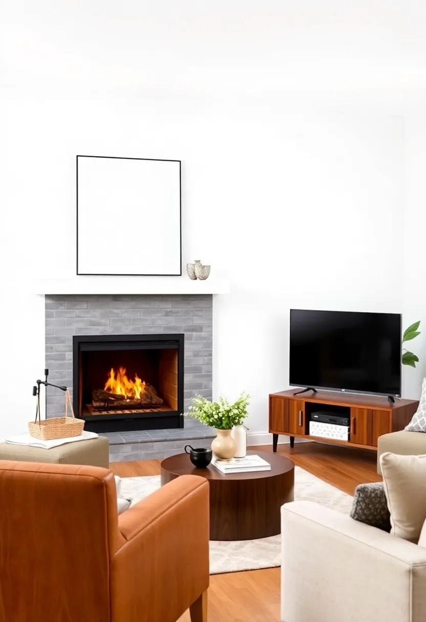 Selecting Accessories That Complement Both The ⁢Fireplace And⁢ The ⁤TV