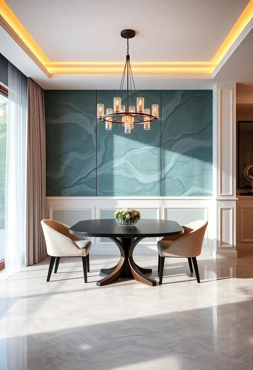 Eye-Catching ⁢Wall ​Treatments That Make a Statement in Your Dining ⁣Room