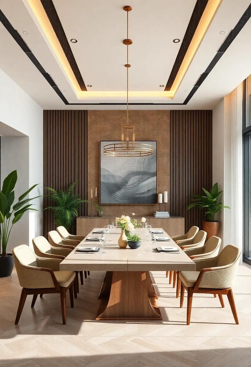 Incorporating‌ Natural Elements for a Serene and​ Inviting‌ Dining ‍Atmosphere