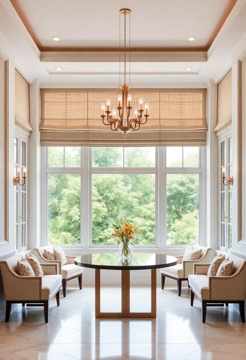 Luxurious Window Treatments That Frame Your Dining ⁣Area Beautifully