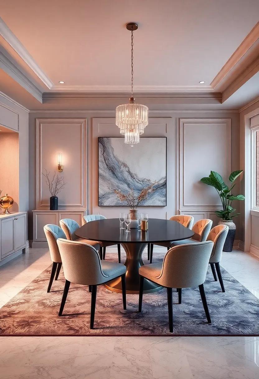 Stunning Color Palettes‍ That Transform Your Dining Room into a Luxurious Retreat