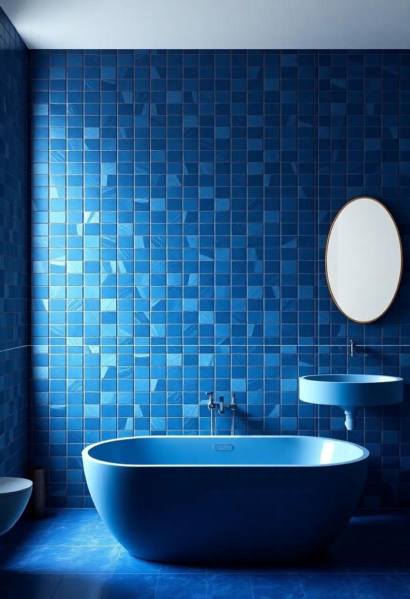 the Timeless Appeal of darker Shades of Blue in Bathrooms