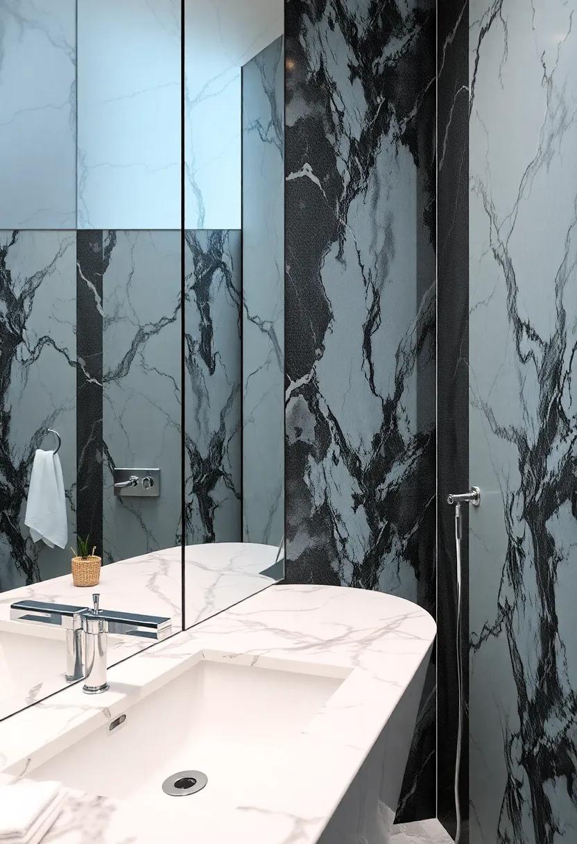 mirrored Reflections: How to Use Mirrors to Amplify Marble's Radiance