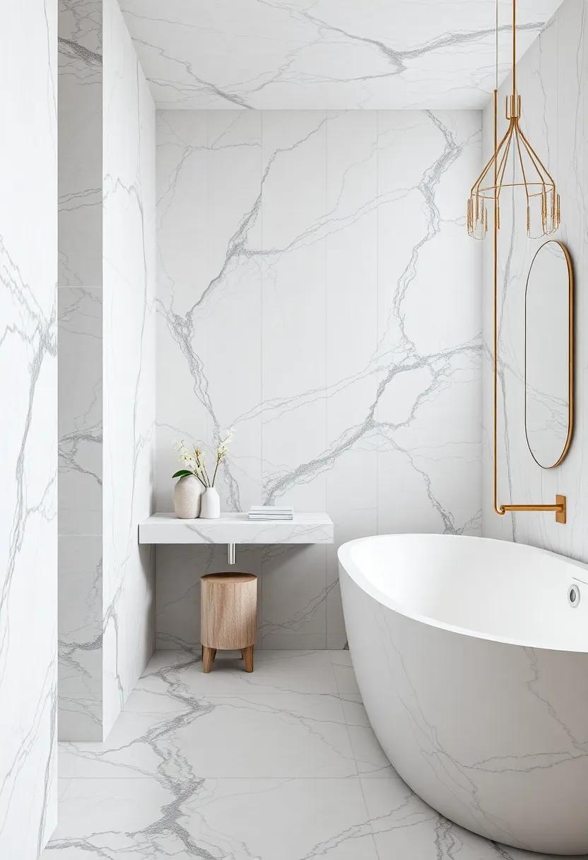 Textural Harmony: Combining Different Materials for a Cohesive Marble Design